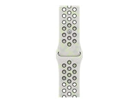 Apple Nike 38/40/41/42 mm – Sportarmband, Essential White, S/M, für Apple Watch