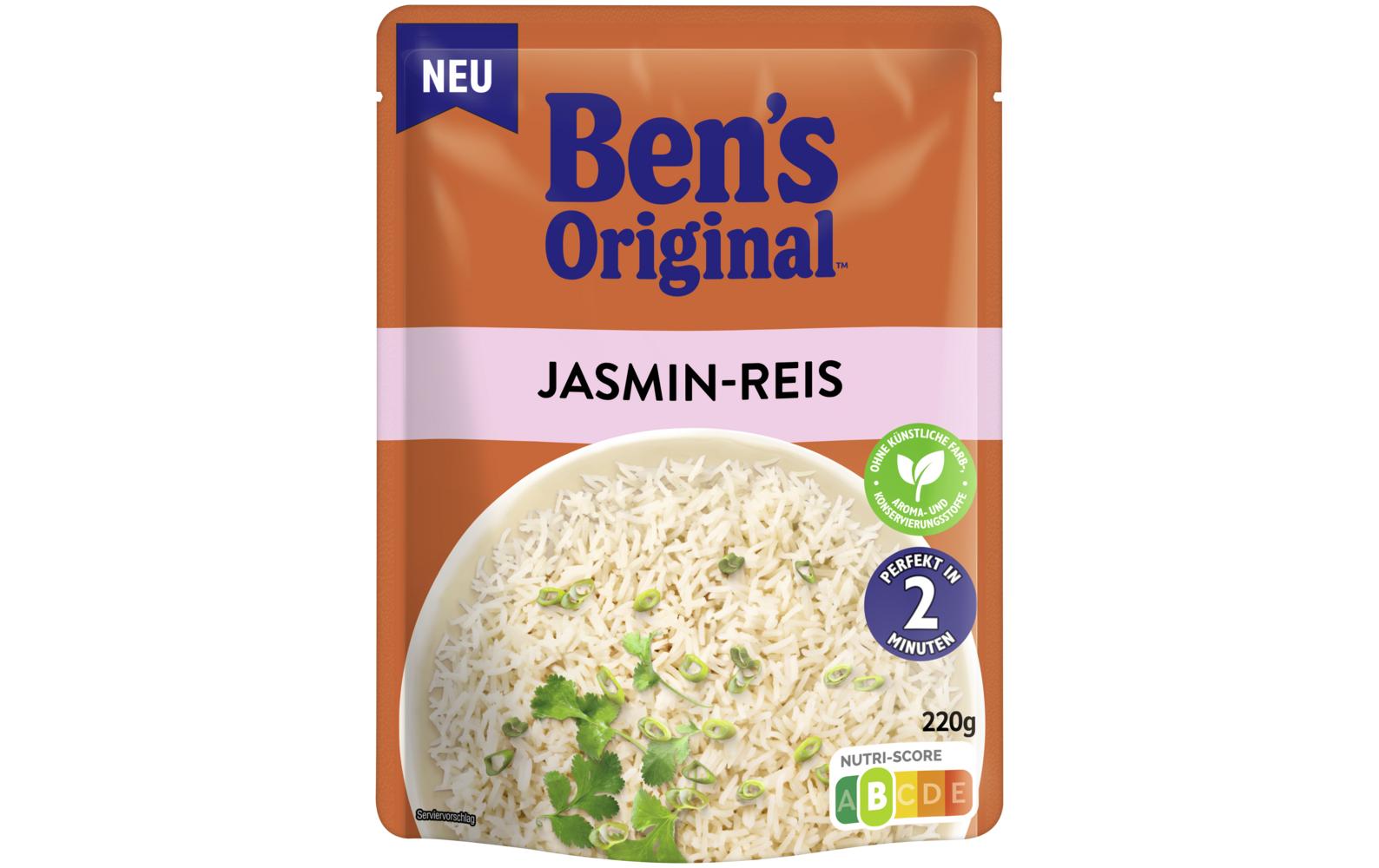 Ben's Original Express Jasminreis, vegan – 220 g