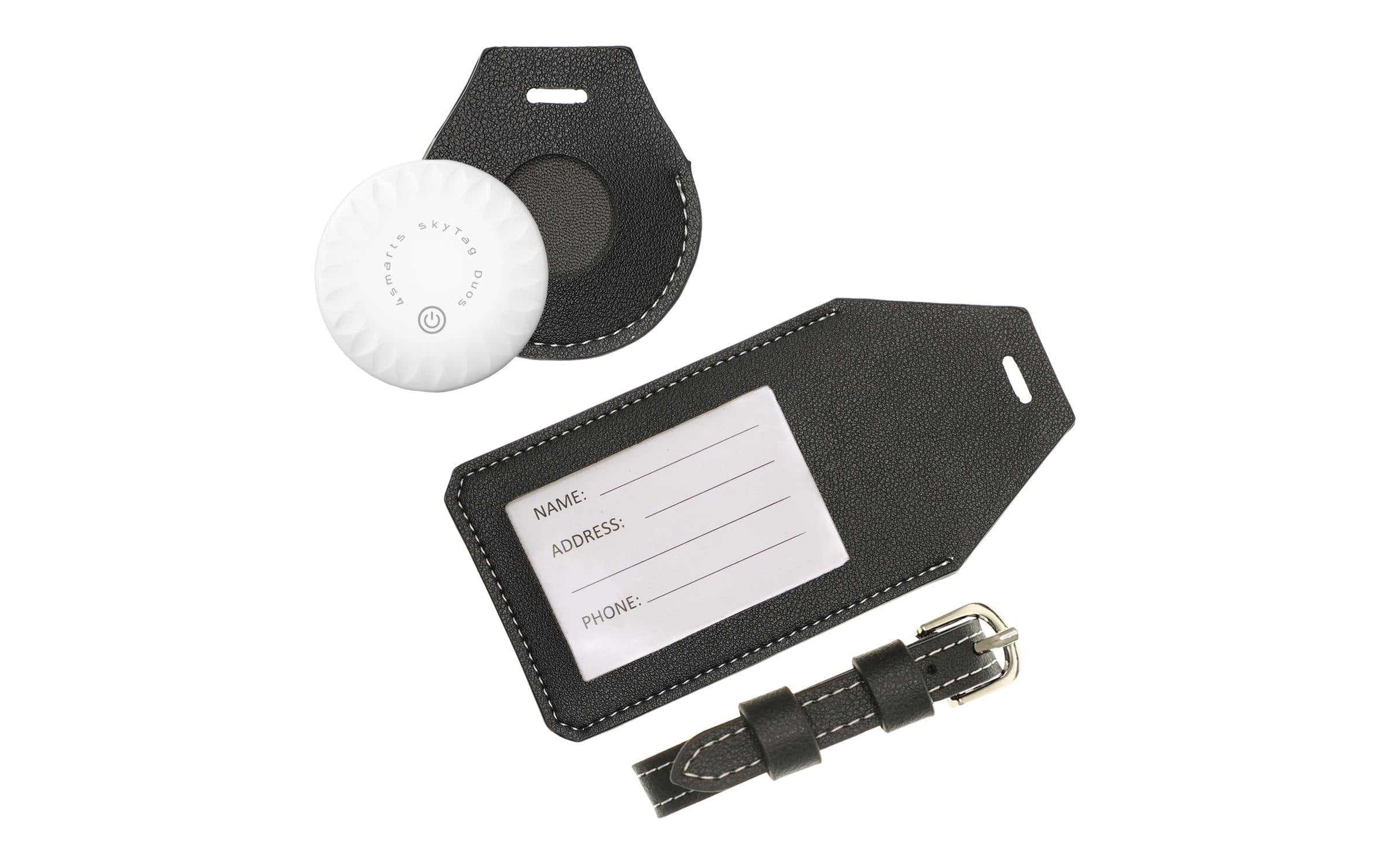 4SMARTS Finder SkyTag Duos – Schwarz, für Android, iOS