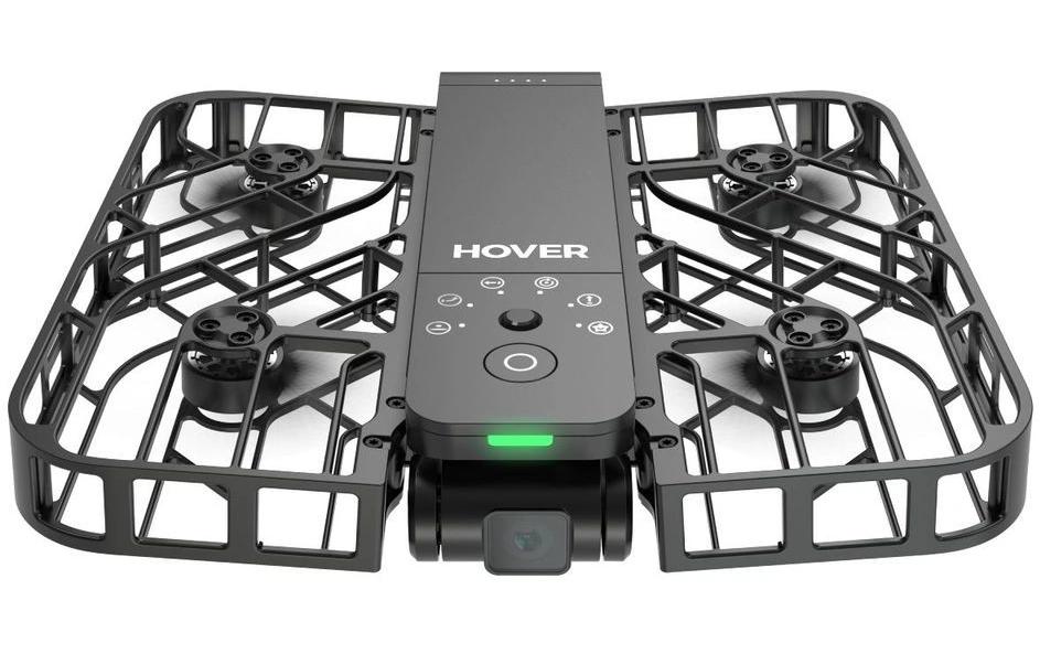 HOVERAir X1 Retail Combo – Kameradrohne, 2704×1520, 60 fps, KI-Tracking, 35 min Flugzeit, Schwarz