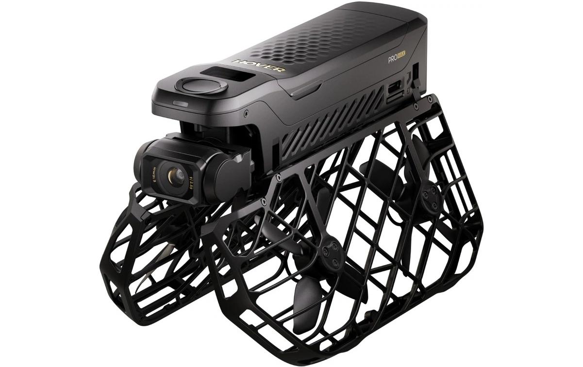 HOVERAir X1 Pro Max Combo – Quadrocopter, 48 MP, 1080p/120 fps, Flugzeit 16 min, Schwarz