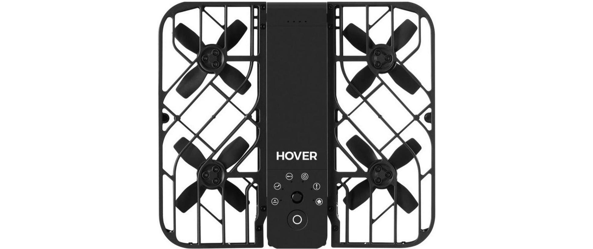 HOVERAir X1 Retail Combo – Kameradrohne, 2704×1520, 60 fps, KI-Tracking, 35 min Flugzeit, Schwarz