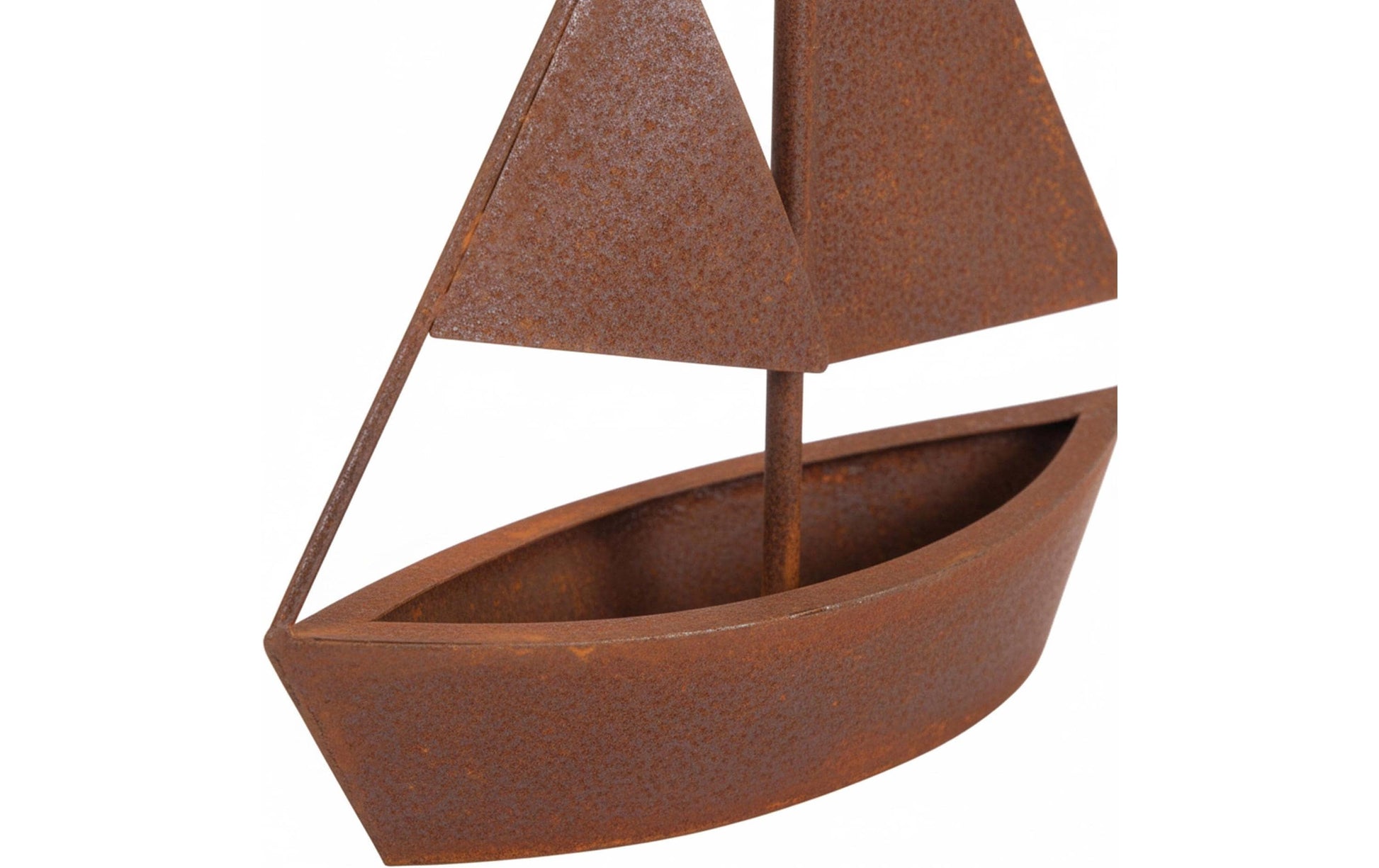 Relaxdays Gartendeko – 34,5 × 43 × 10 cm – Stahl, Rostbraun
