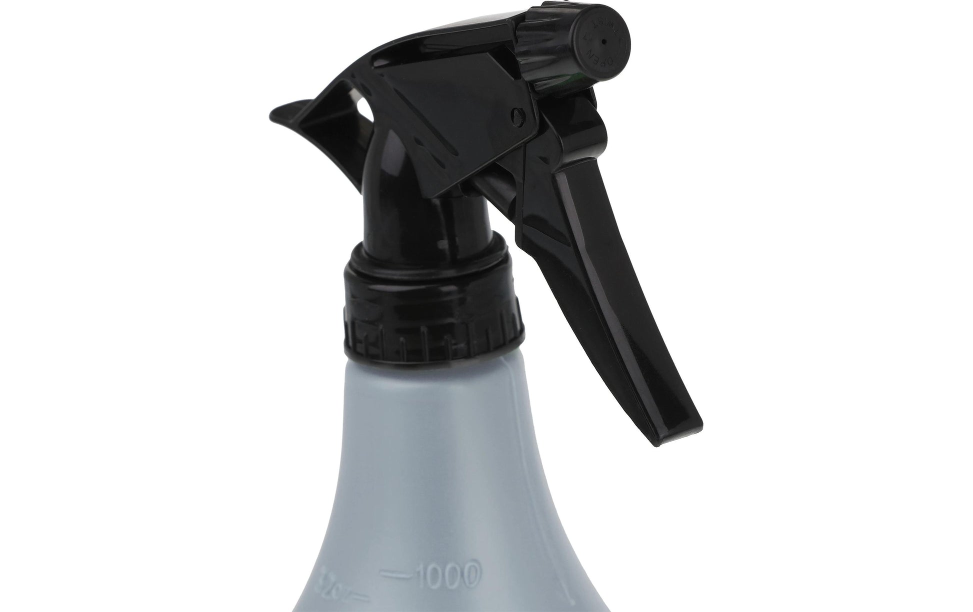 Relaxdays Sprühflasche – 1 l – Grau/Schwarz – 2 Stk.