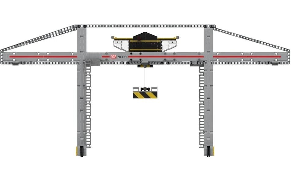 Stone Heap DB Containerumschlagterminal Eisenbahn – 1583-teilig – 33 × 35 × 75 cm – ab 12 J. – Kunststoff