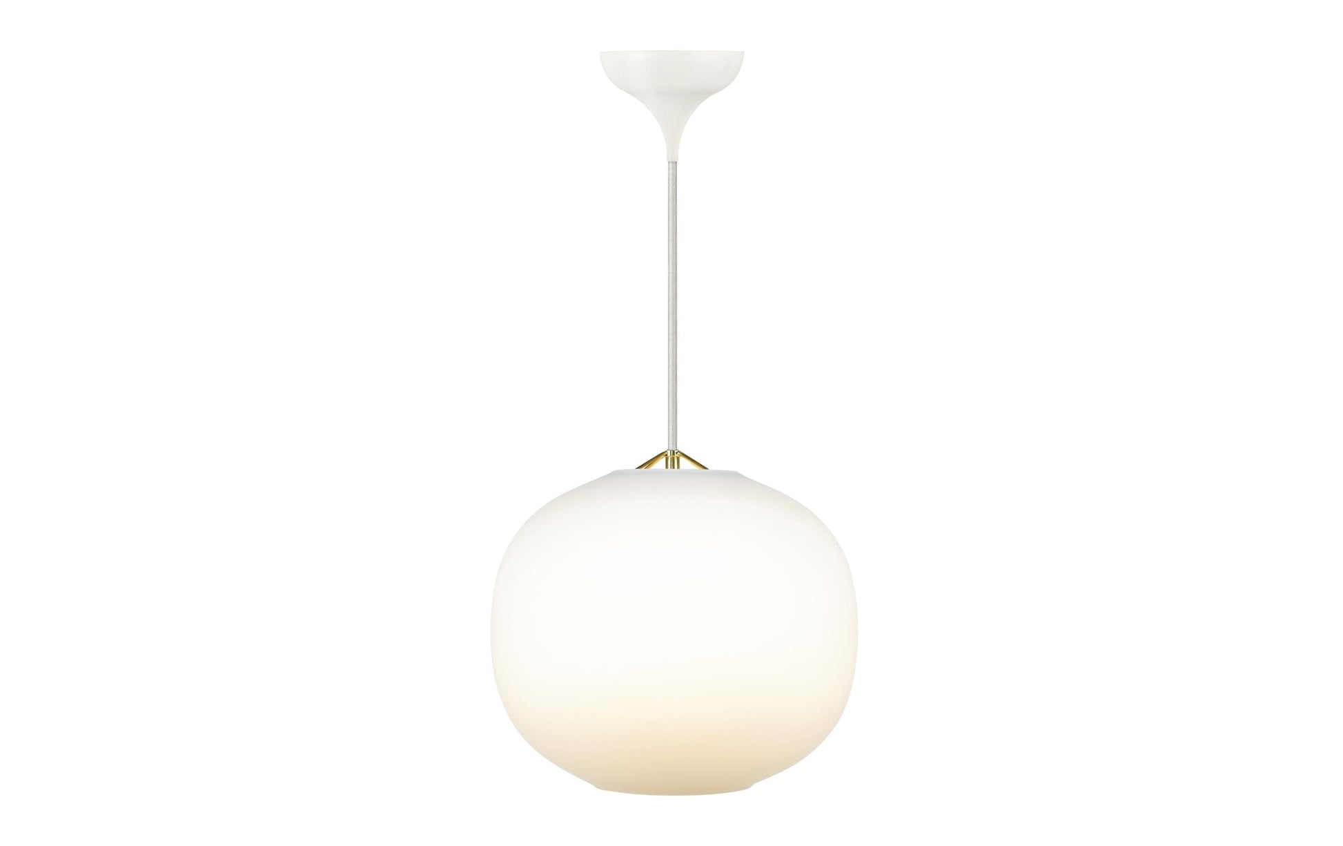 Nordlux dftp Nordlux Pendelleuchte Navone 30 – Ø 30 cm, 40 W, weiss, exkl. Leuchtmittel
