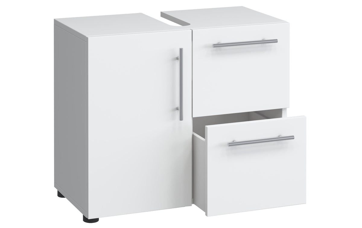 VCM Morgenthaler VCM Flandu – Badezimmer Unterschrank, 610 × 320 × 510 mm, weiss, MDF
