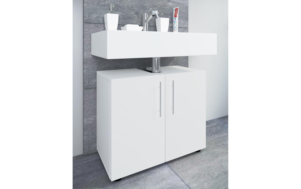 VCM Morgenthaler VCM Aufbewahrungsbox (Bad) Flandu II – MDF/Melamin, 60×30×51 cm, Weiss