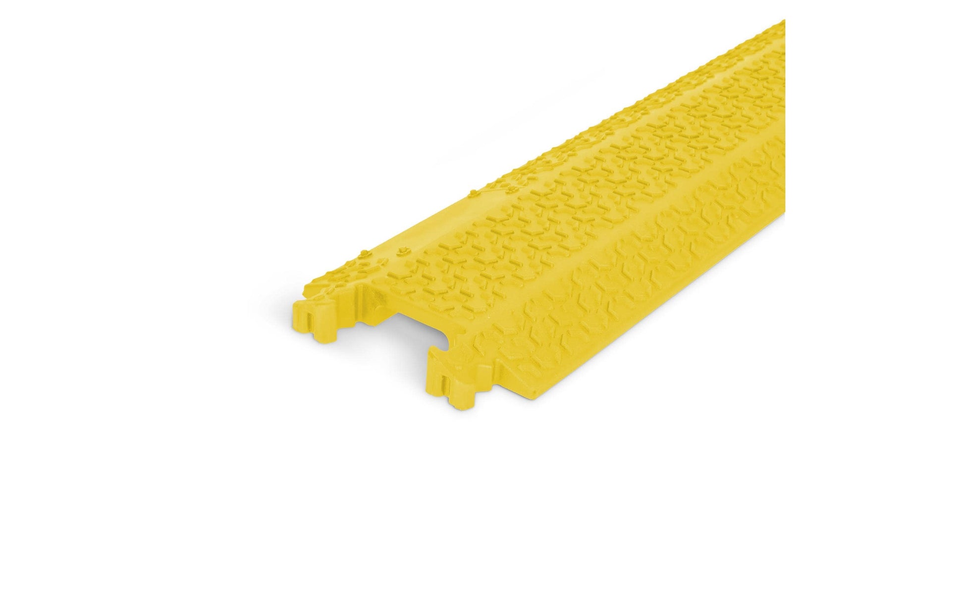 Defender Kabelbrücke – 1 m – Aussen 125×20 mm, innen 40×12 mm – Polyurethan – Gelb