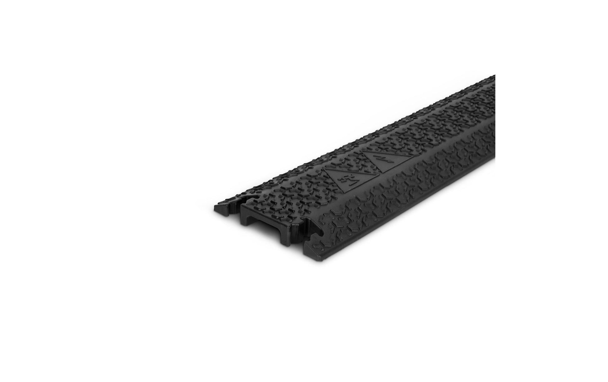 Defender Xpress 40 Kabelbrücke – 1,0 m – Aussen 125×20 mm, innen 40×12 mm – Polyurethan – Schwarz