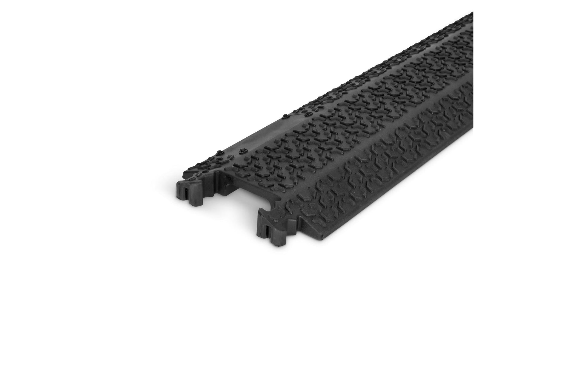 Defender Xpress 40 Kabelbrücke – 1,0 m – Aussen 125×20 mm, innen 40×12 mm – Polyurethan – Schwarz