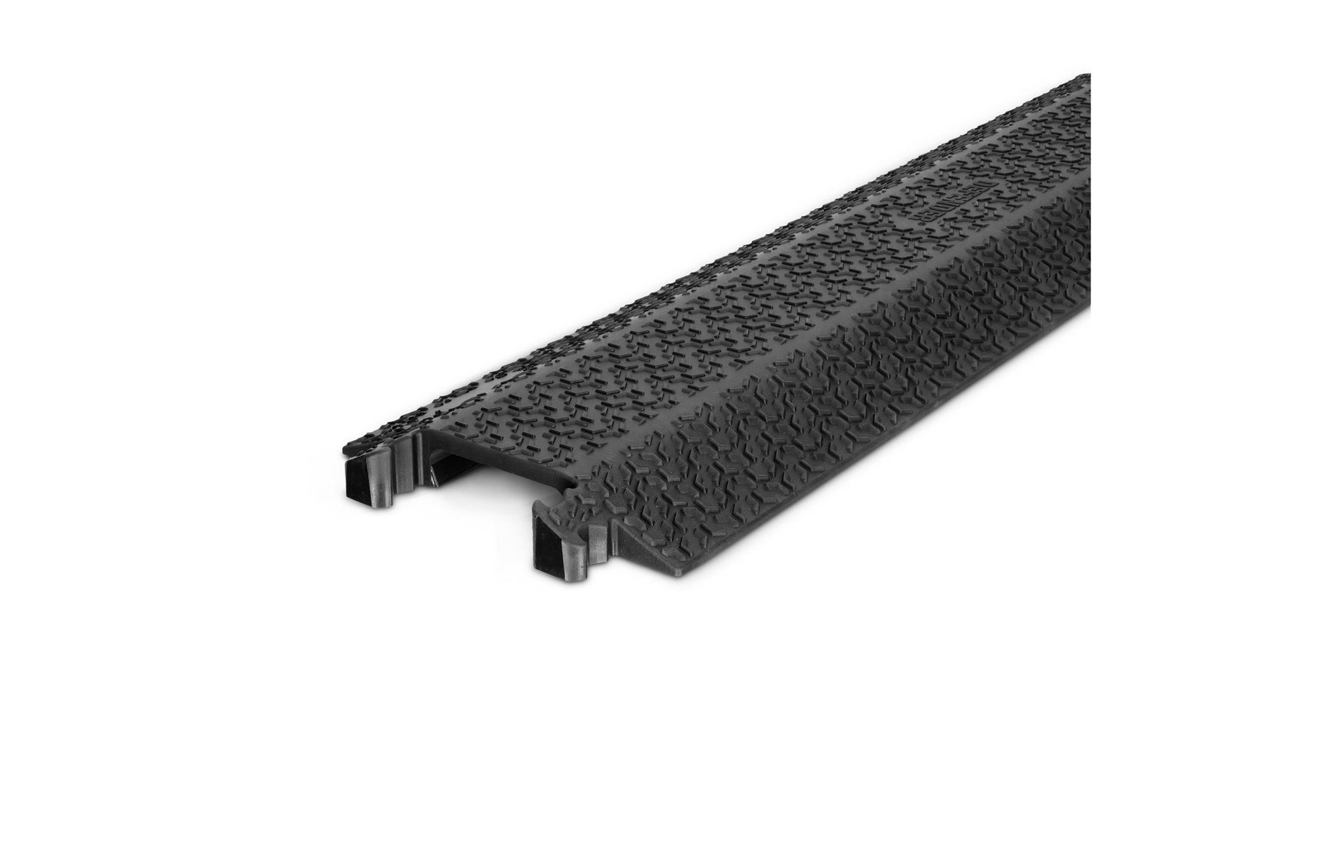 Defender Kabelbrücke – 1,0 m – Aussen 250 × 40 mm, innen 100 × 30 mm – Polyurethan – Schwarz, 1 Stk.