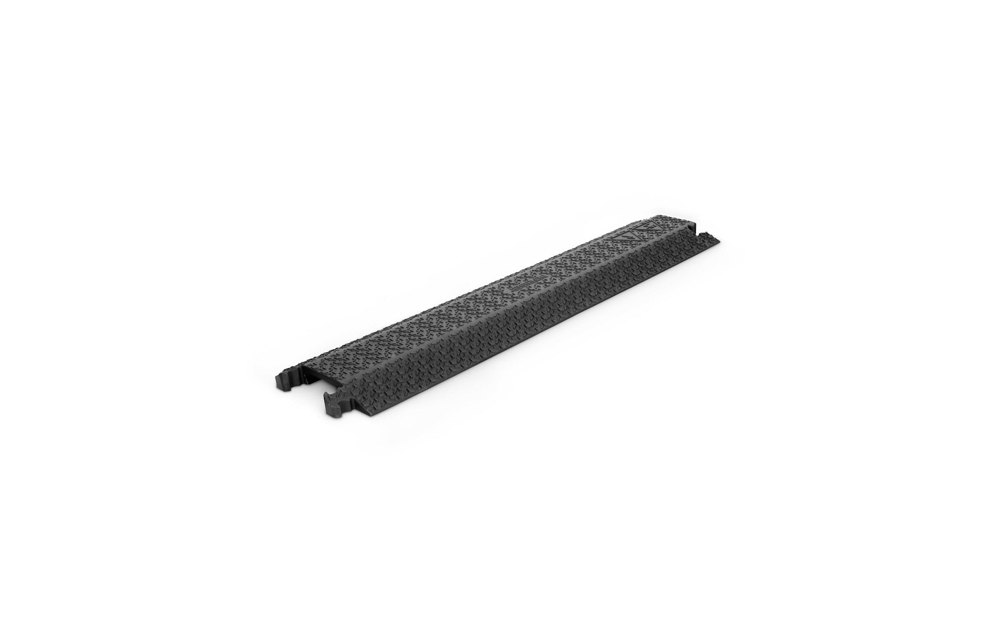 Defender Kabelbrücke – 1,0 m – Aussen 250 × 40 mm, innen 100 × 30 mm – Polyurethan – Schwarz, 1 Stk.