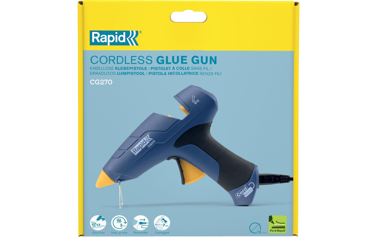 Rapid CG270 Heissklebepistole – 250 W – Stiftdurchmesser 12 mm
