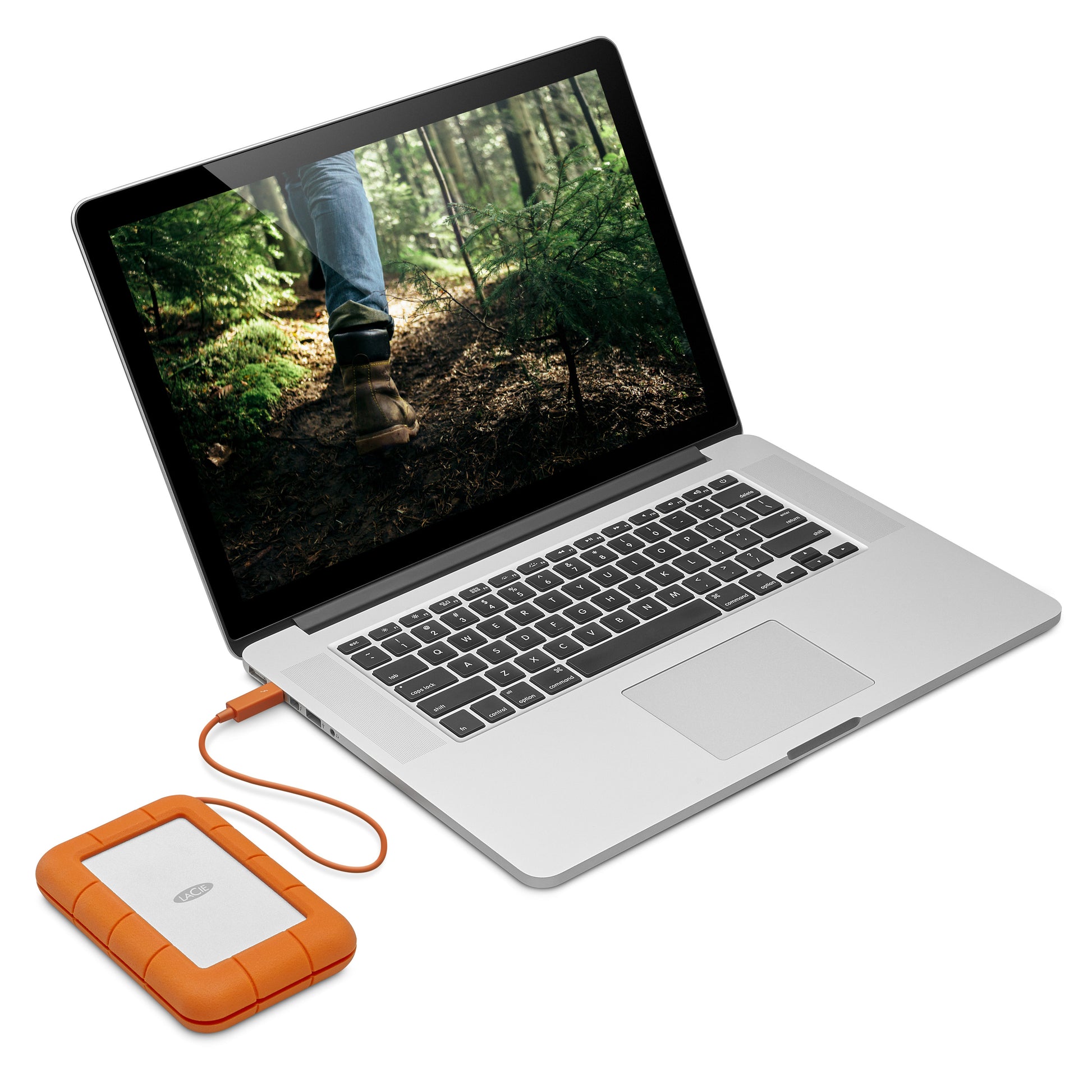 LaCie Robustes Speichergerät – 5 TB, USB 3.0 (USB-C), 2,5"
