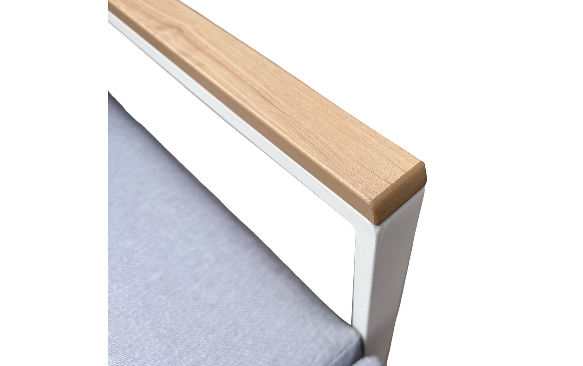 Cocon Lounge-Set – B 160 × T 65 × H 88 cm – Polyester, Polywood, Stahl (beschichtet), Beige, Grau – 3-teilig