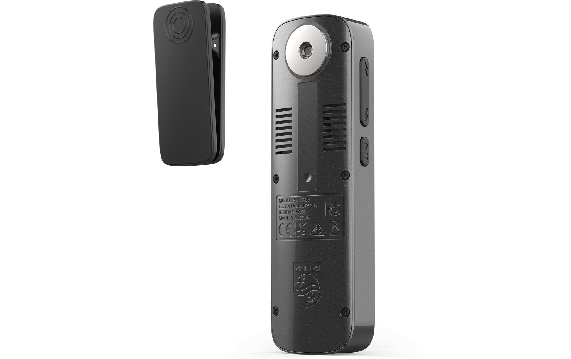 Philips SpeechMike Ambient Mobile – Diktiermikrofon – USB-C, Kabellos (Bluetooth/WLAN), Weiss