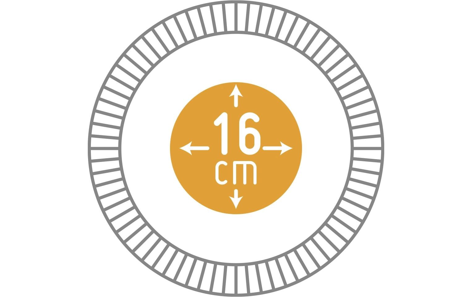 Nerthus Backpapier-Schalen für Heissluftfritteusen – Ø 16 cm × 4,5 cm, 100 Stk., Papier, Braun