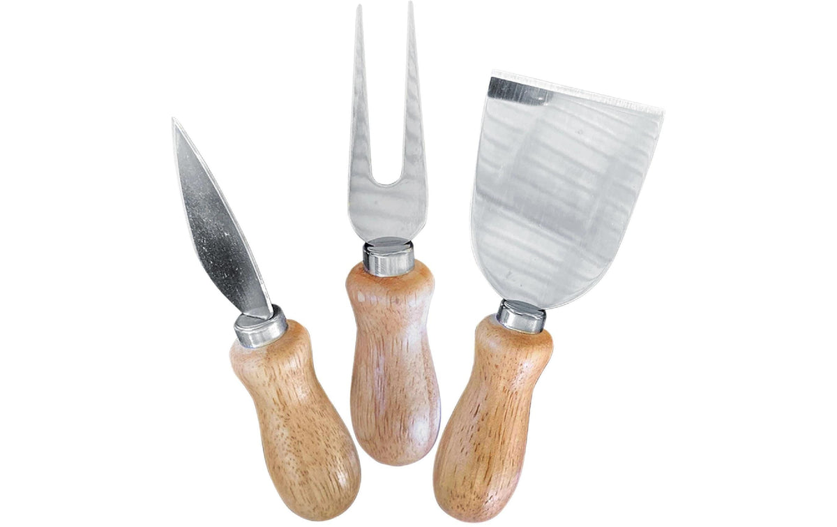 Nerthus Käse-Set 5-teilig, 25,5 × 30,5 × 3 cm, Edelstahl/Schiefer, Braun/Schwarz/Silber
