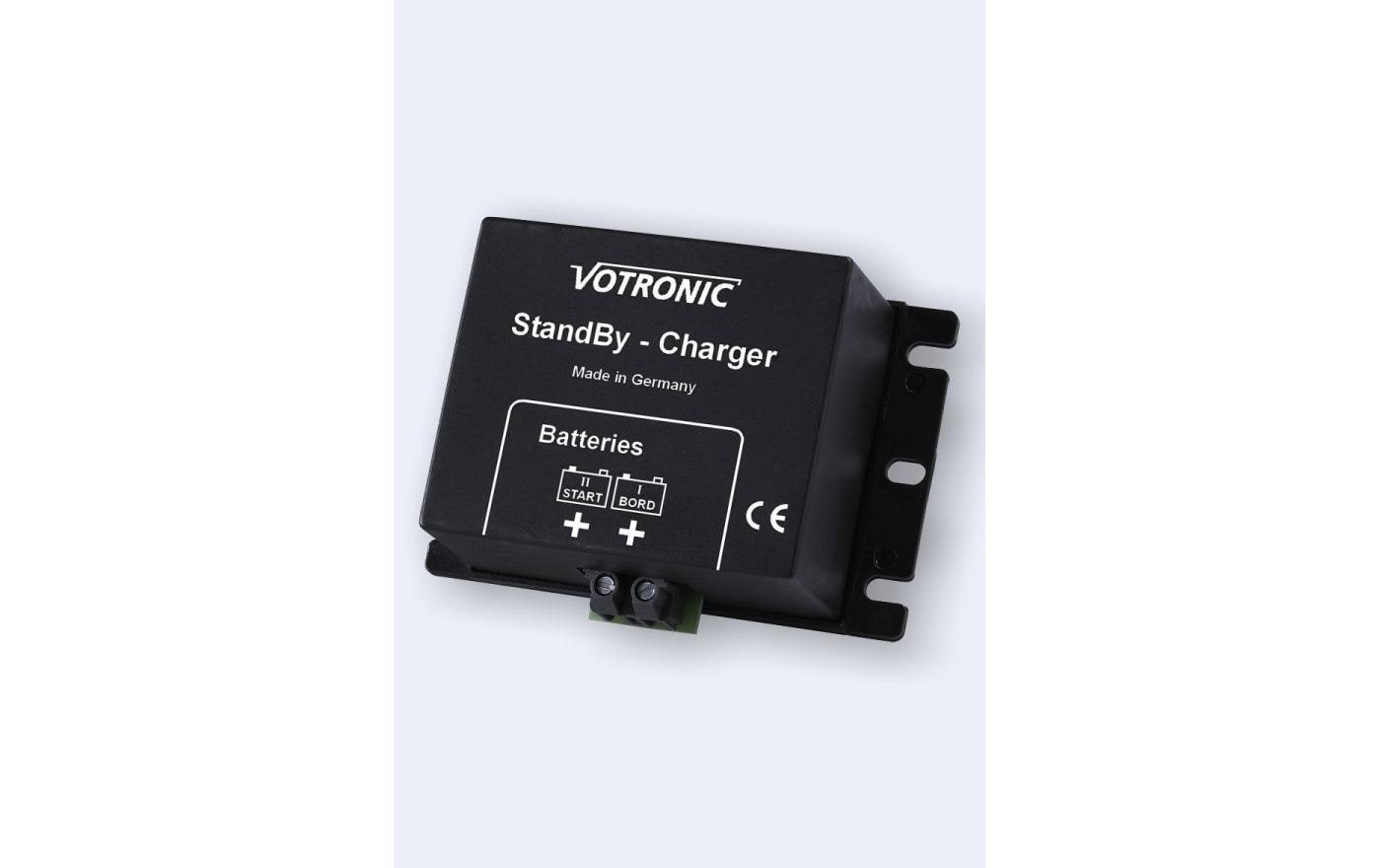 Votronic 6065 StandBy-Ladegerät 24 V, 48 W – Erhaltungsladung, Li-Ion-kompatibel, 2 A, IP20 – für Wohnmobil