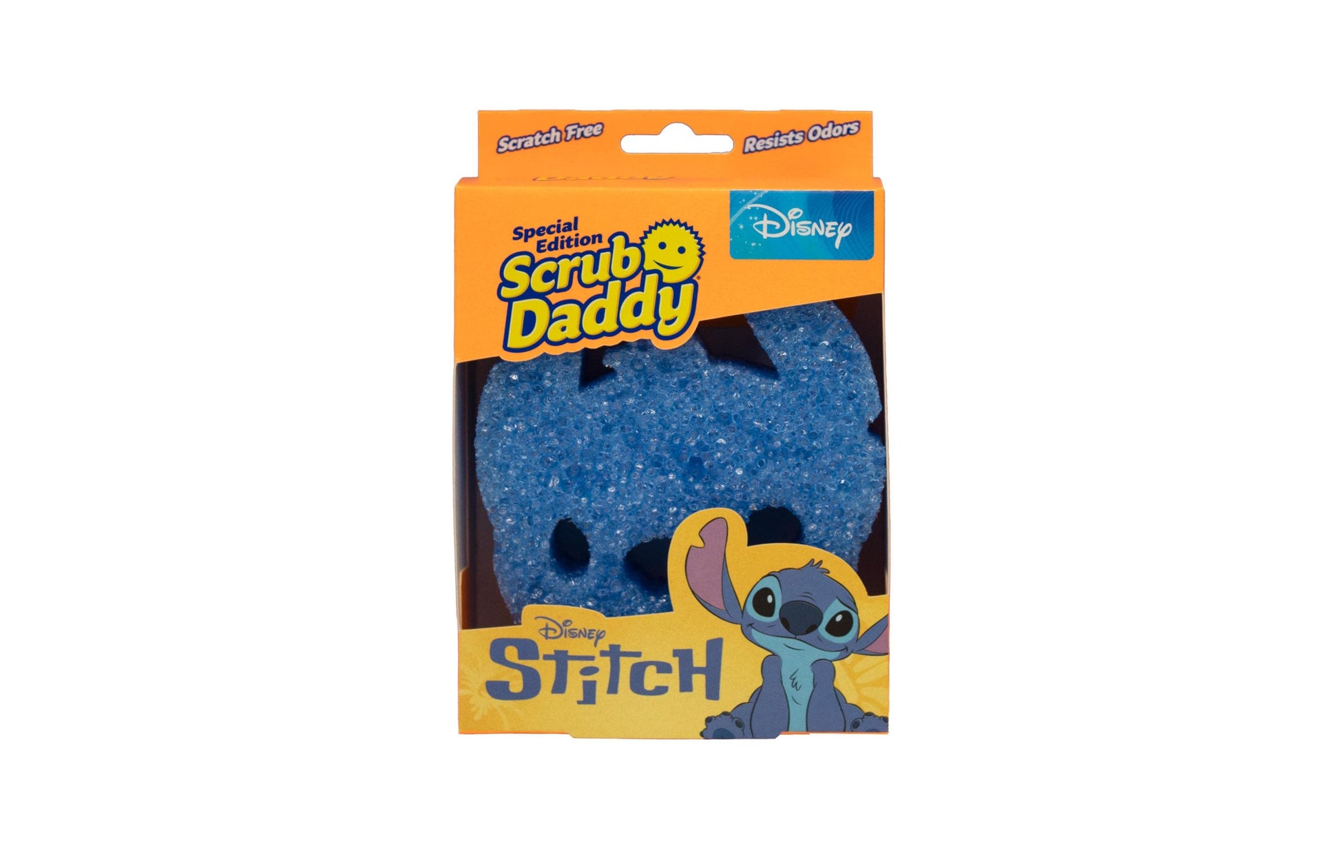 Scrub Daddy Spülschwamm – für Geschirr, Glas, empfindliche Oberflächen, 10,1 × 4,1 × 15 cm, Blau, 1 Stk.