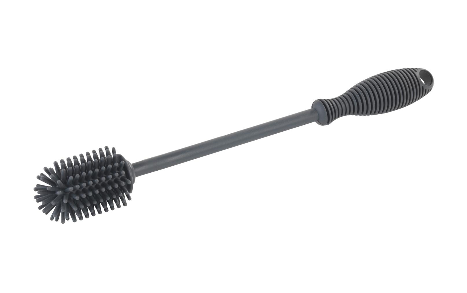 Wenko Abwaschbürste – Silikon, 25 cm, Grau, spülmaschinenfest