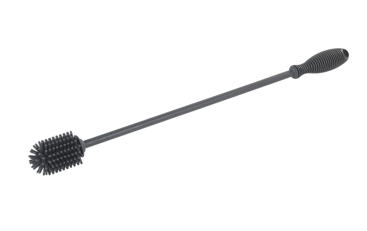 Wenko Flaschenbürste – Silikon, 38 cm, Dunkelgrau