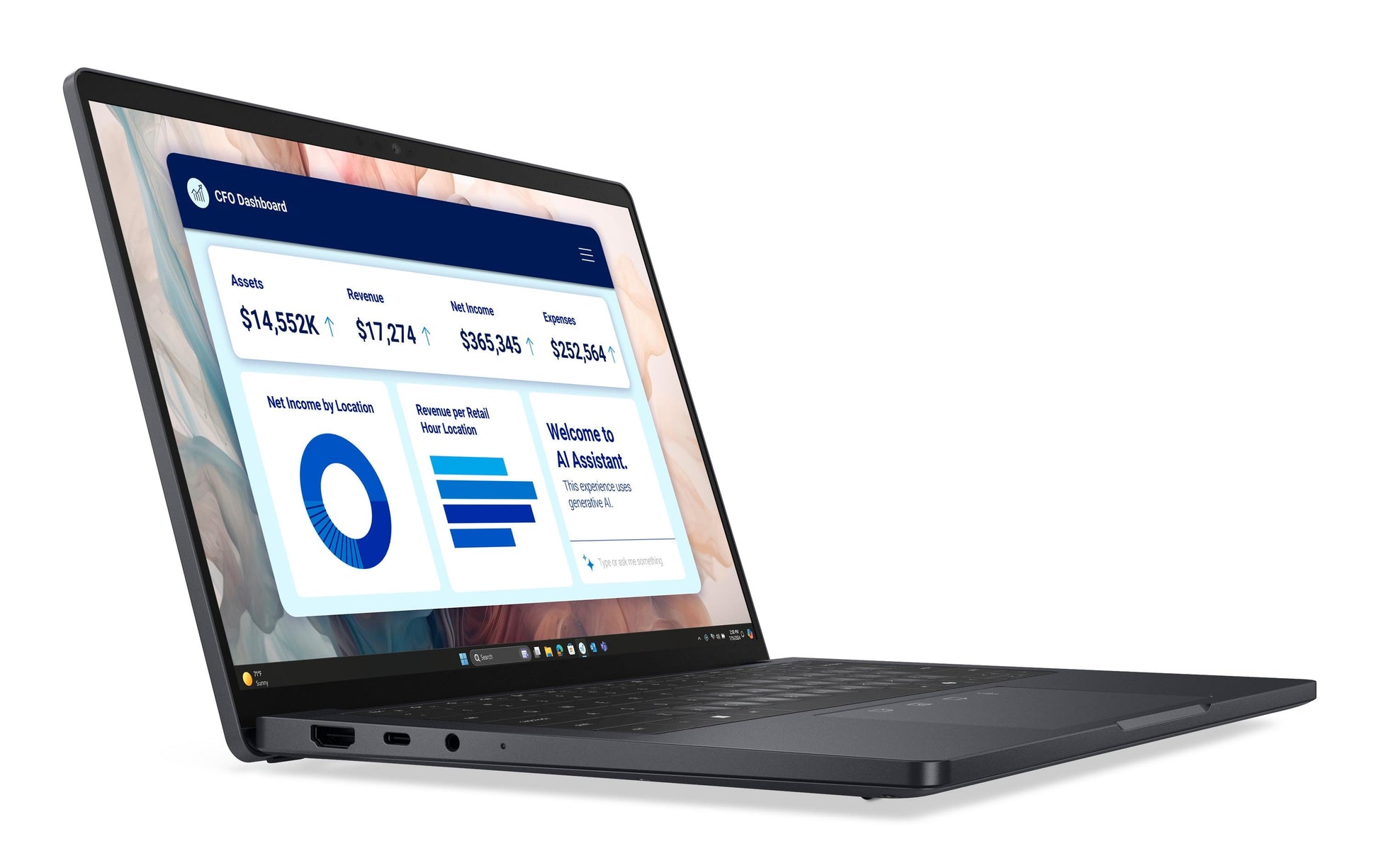 Dell Pro 13 Premium – 13,3" WUXGA, Core Ultra 5 236V, 16 GB, 512 GB SSD, Win 11 Pro, QWERTZ (CH)