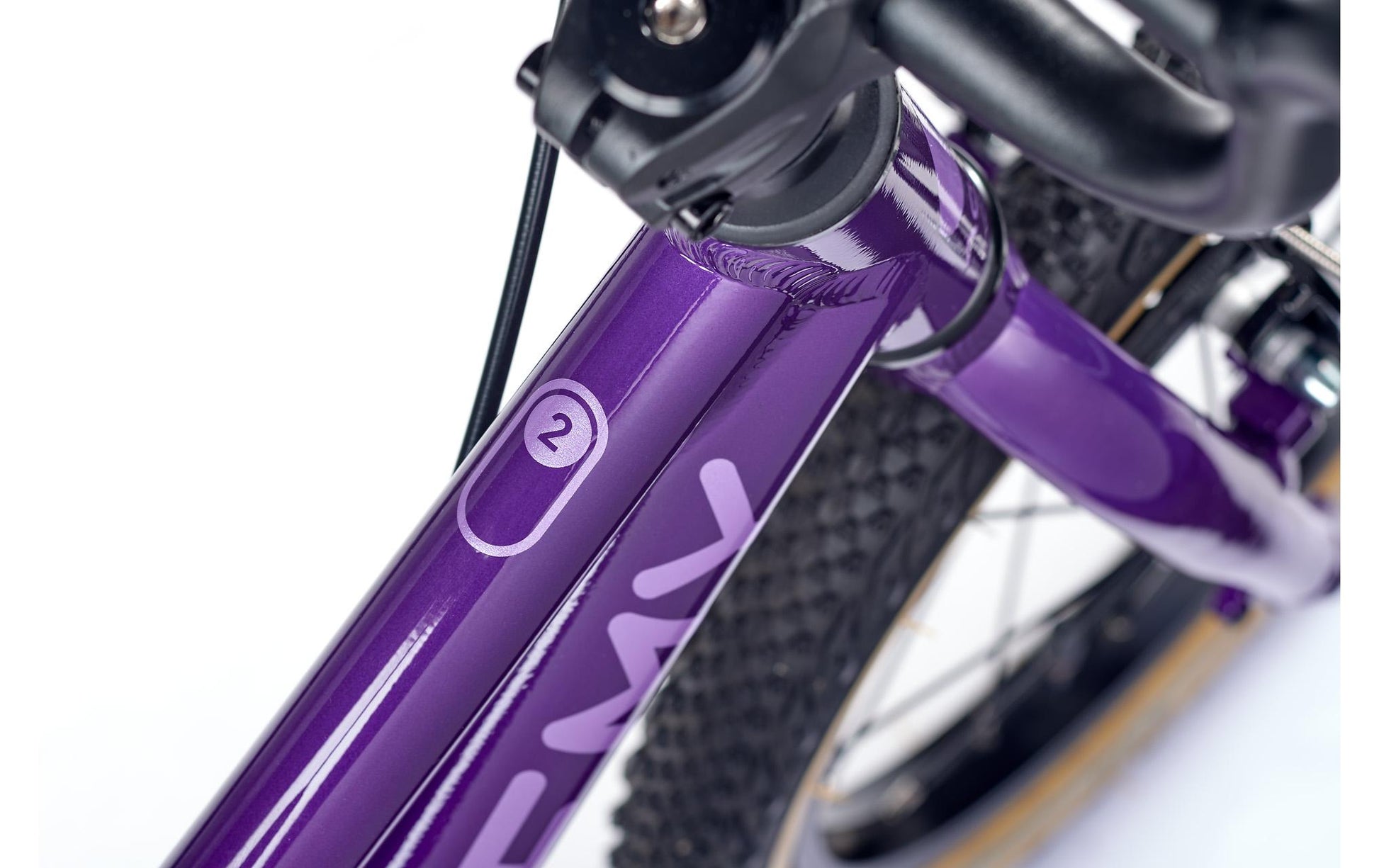 Academy Grade 2 Kindervelo 14" – Violett – Aluminiumrahmen, Felgenbremse – ab 4 Jahren