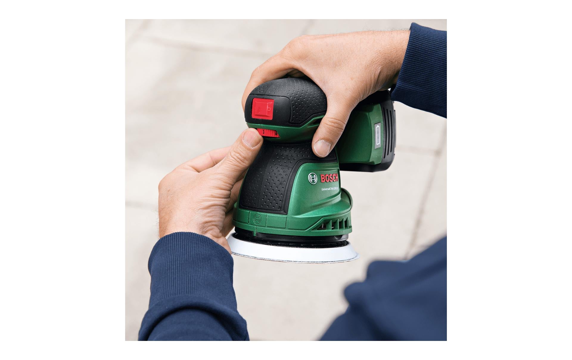 Bosch UniversalOrbit 18V-20 Akku-Exzenterschleifer – 18 V – Ø 125 mm – Solo – POWER FOR ALL