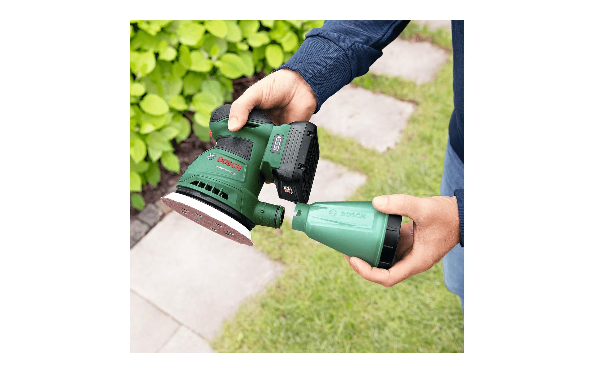Bosch UniversalOrbit 18V-20 Akku-Exzenterschleifer – 18 V – Ø 125 mm – Solo – POWER FOR ALL