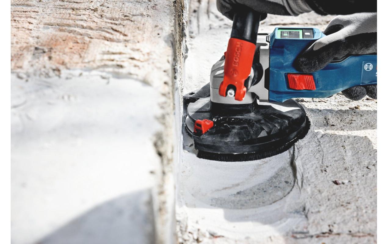 Bosch Professioneller GBR 18V-15 S Sanierungsschleifer – 18 V – M14 – Solo, Koffer – AMPShare
