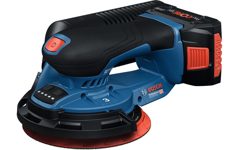 Bosch Professioneller GEX 18V-150-3 Akku-Exzenterschleifer, bürstenlos – 18 V – Ø 150 mm – Solo – AMPShare