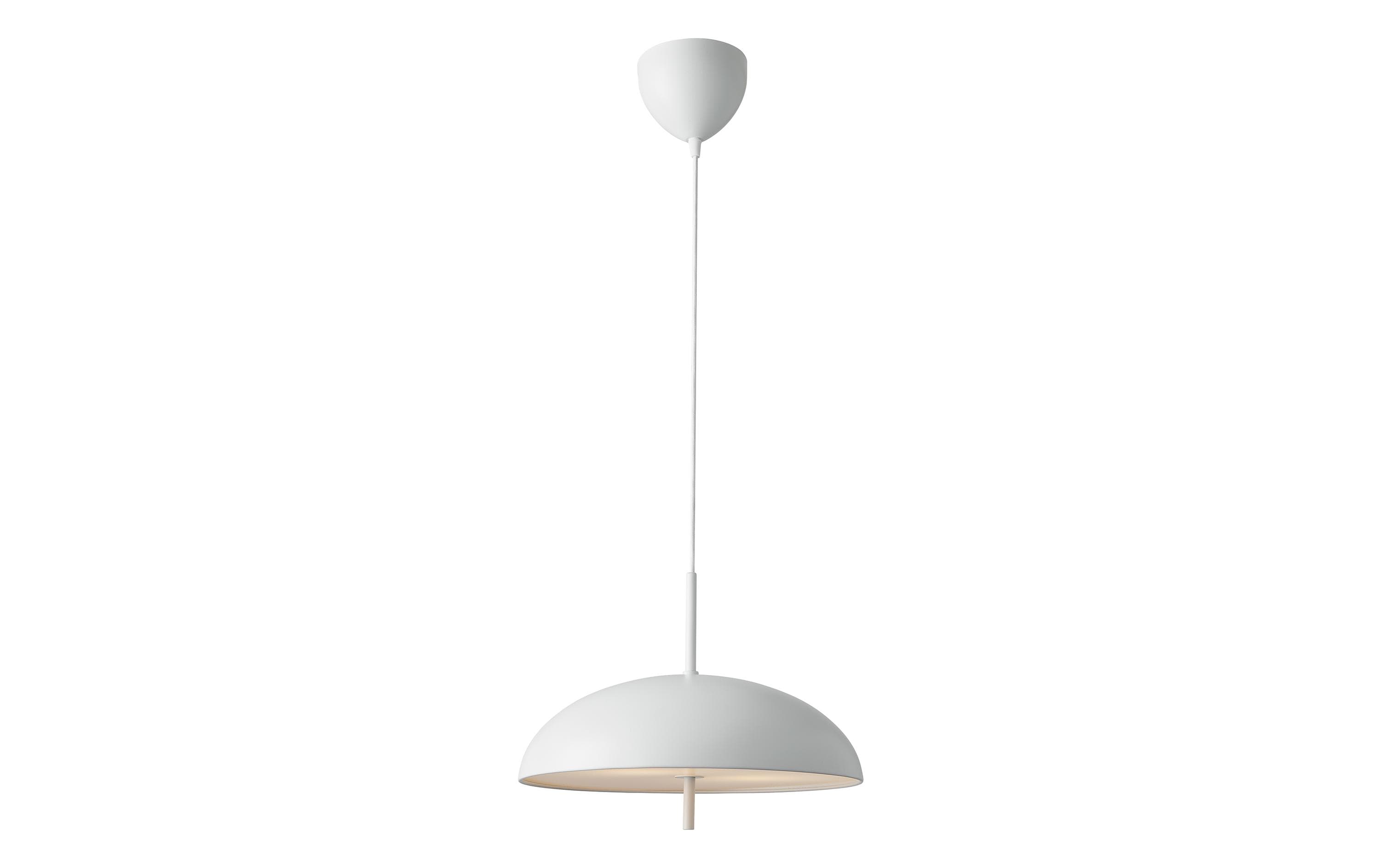 Nordlux dftp Nordlux Pendelleuchte Versale 35 – Ø 35 × 29,5 cm, 80 W, dimmbar, E27, exkl. Leuchtmittel, weiss