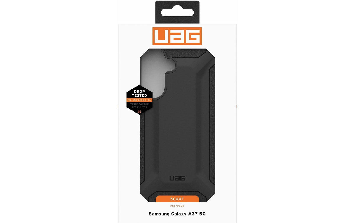 Urban Armor Gear UAG Backcover – für Samsung Galaxy A37/A37 5G, TPU, schwarz, bis 3 m sturzsicher