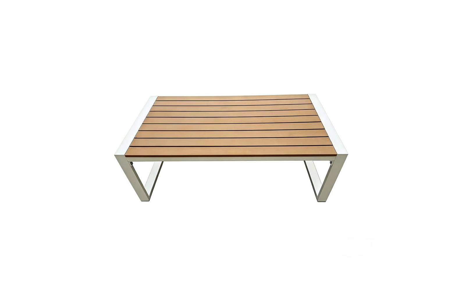 Contini Lounge-Set PARIS – 175 × 73 × 74 cm – Metall & Polyester – Braun – mit 5 Sitzplätzen