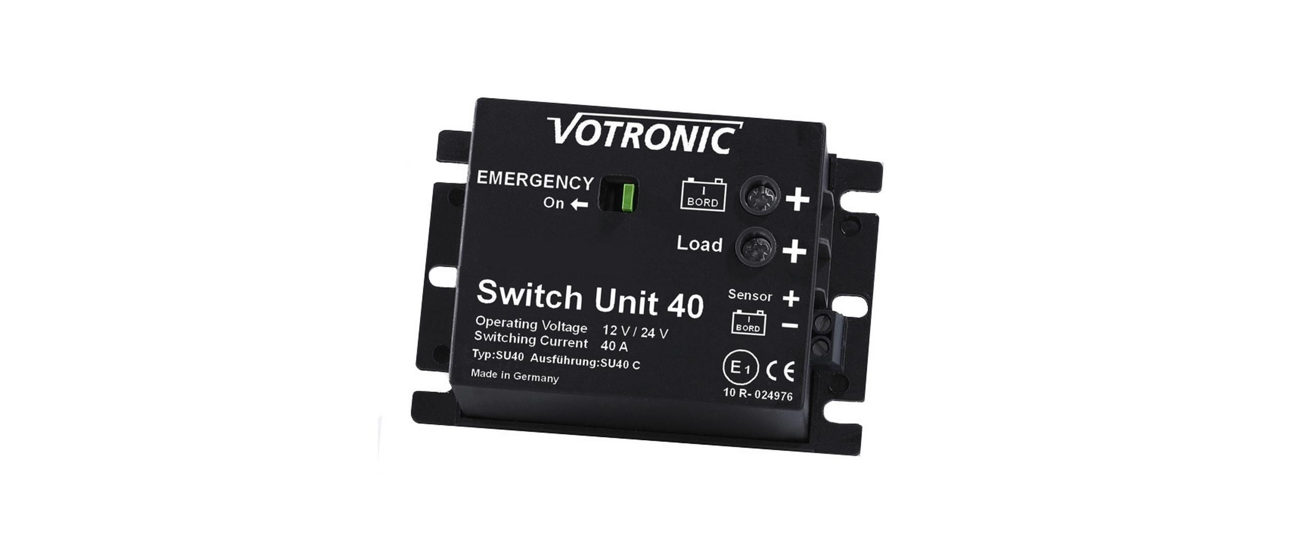 Votronic Controller – 12–24 V, IP21, Verschraubt, 90×140×60 mm – 2071