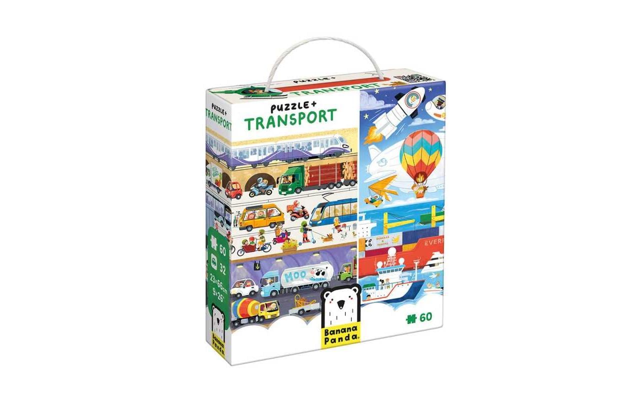 Banana Panda Transport Plus – Logikspiel, ab 4 Jahren, mehrsprachig