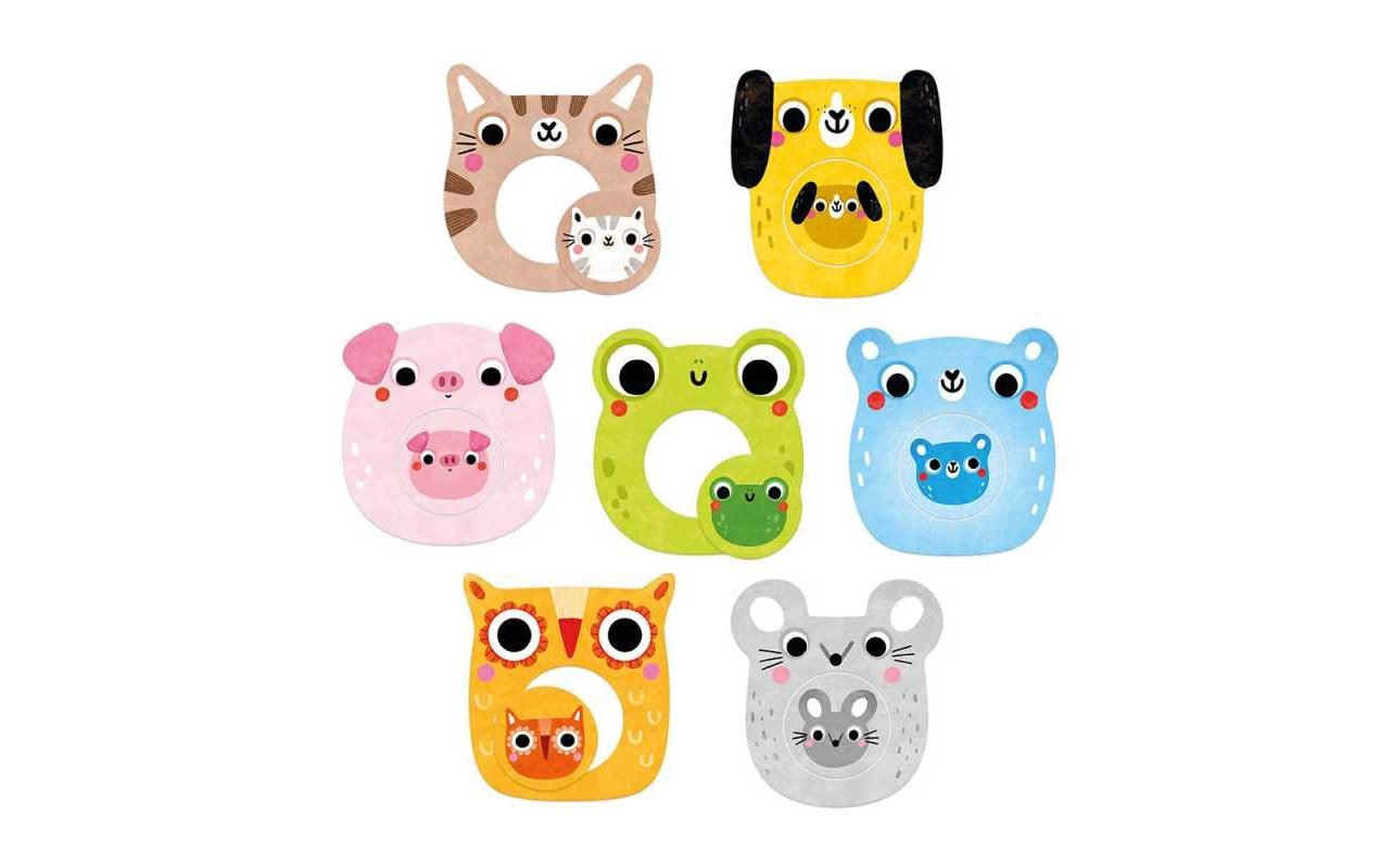 Banana panda Mein erstes Tierpuzzle – Tiere – 14 Teile – 20 cm – ab 1,3 Jahren