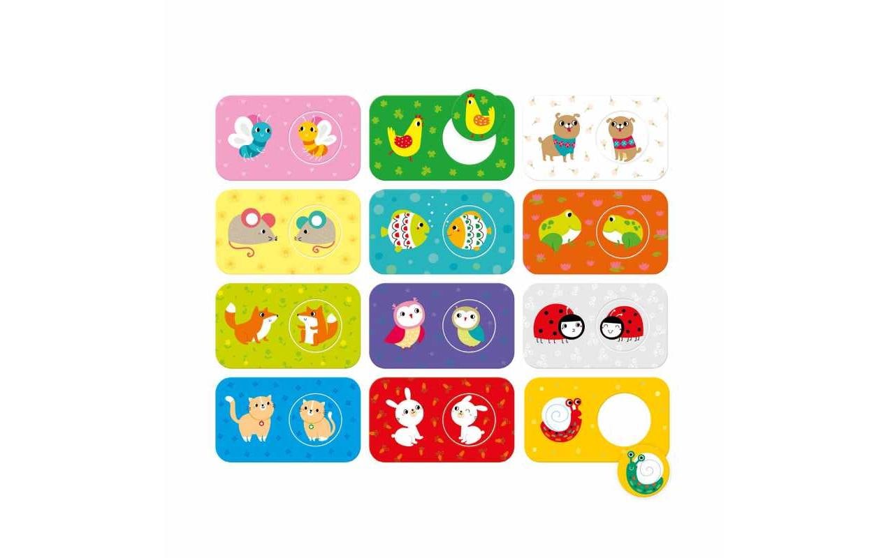 Banana panda Puzzle Match The Buddies – Logikspiel, ab 15 Monaten, mehrsprachig