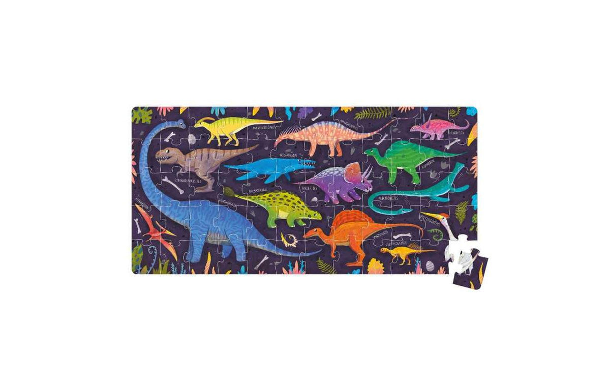 Banana Panda Puzzle I Love Dinosaurs – Logikspiel, ab 4 Jahren, EN/mehrsprachig