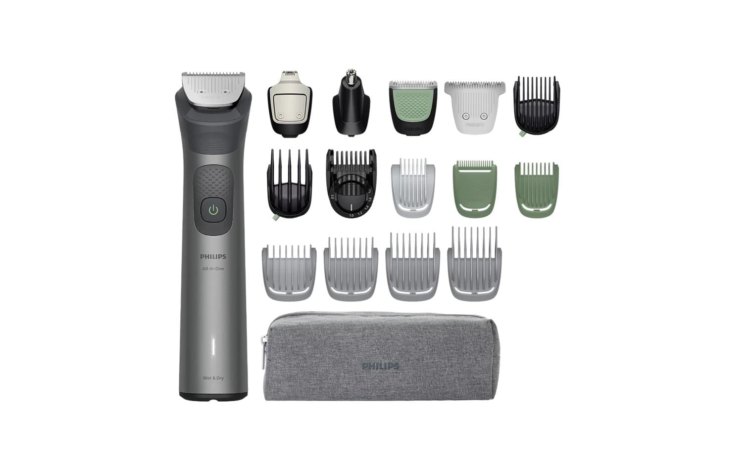 Philips Multigroomer Serie 7000 MG7941/15 – 17-in-1, 120 min Laufzeit – Grau
