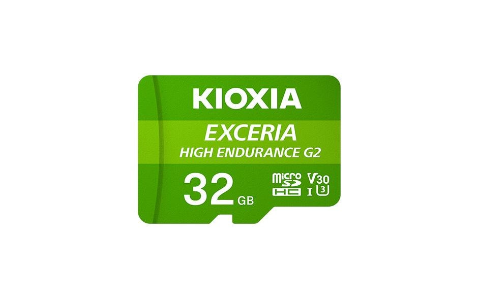 Kioxia EXC HIGH END G2 microSDHC 32 GB – UHS-I, U3, A1, 100/50 MB/s, inkl. SD-Adapter