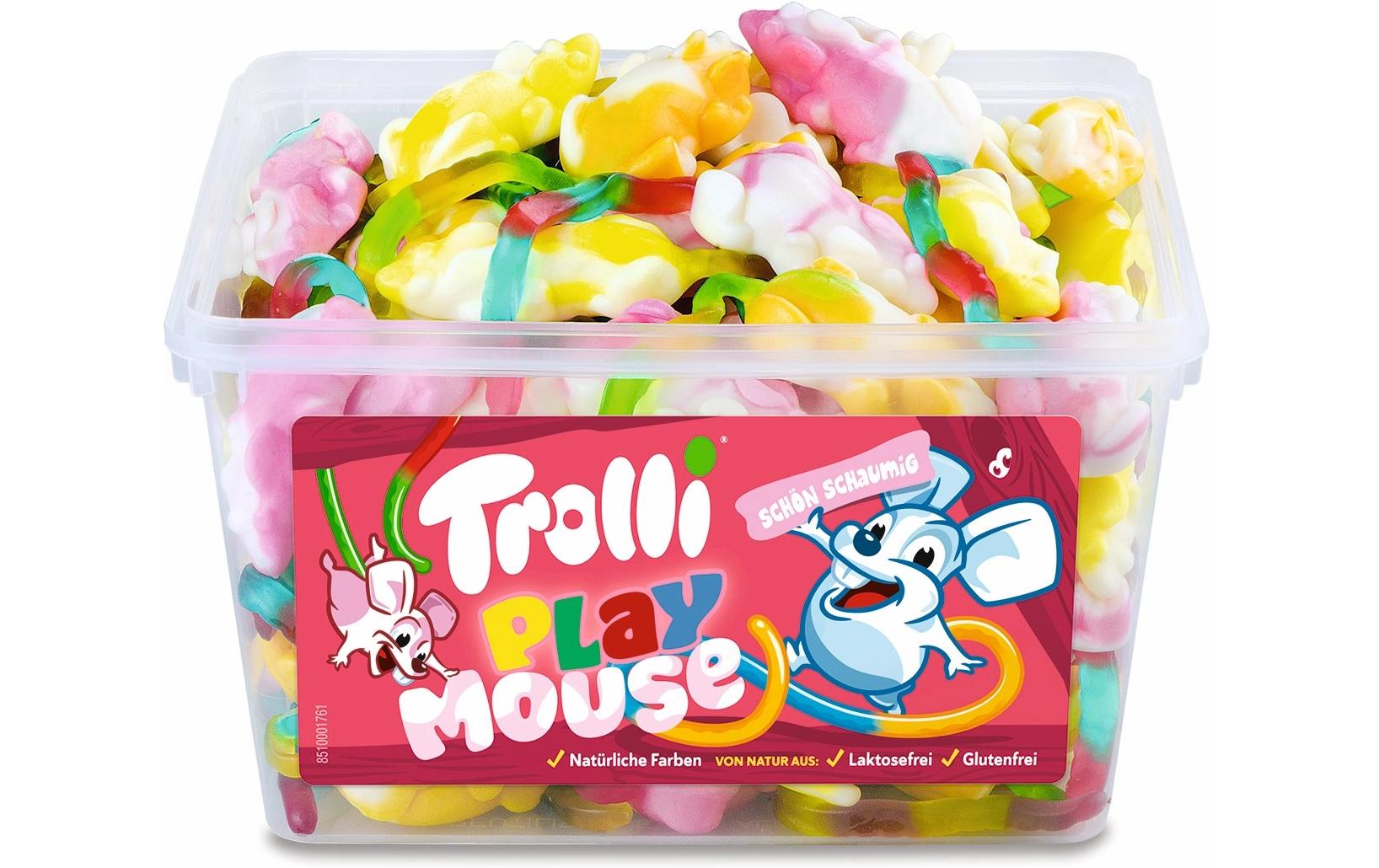 Trolli Playmouse Gummibonbons, glutenfrei – 1,2 kg