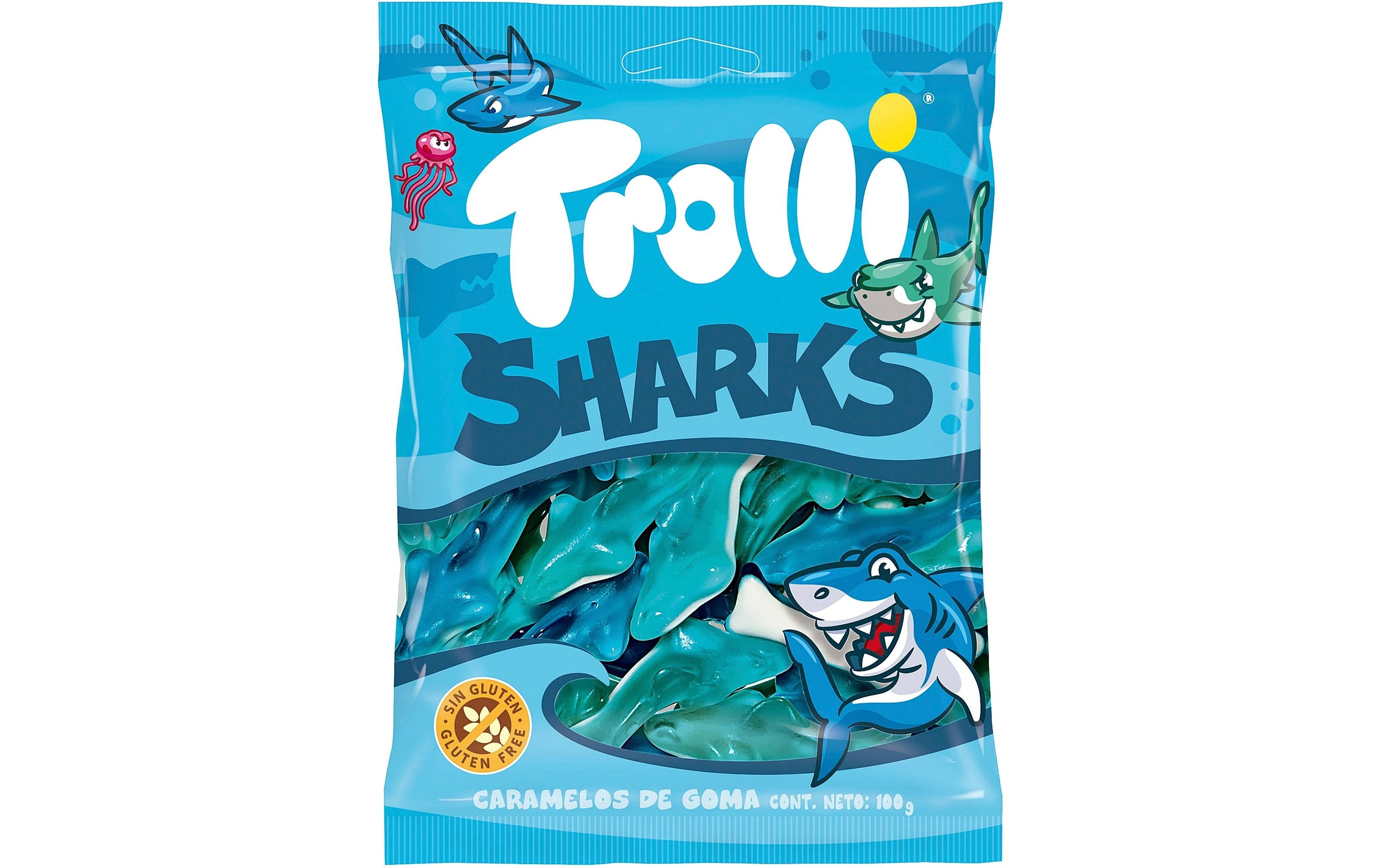 Trolli Sharks Gummibonbons – 100 g