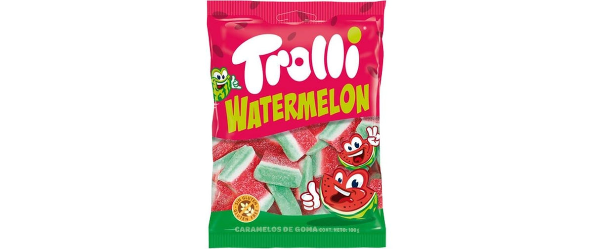Trolli Fruchtgummi – Wassermelone – 100 g