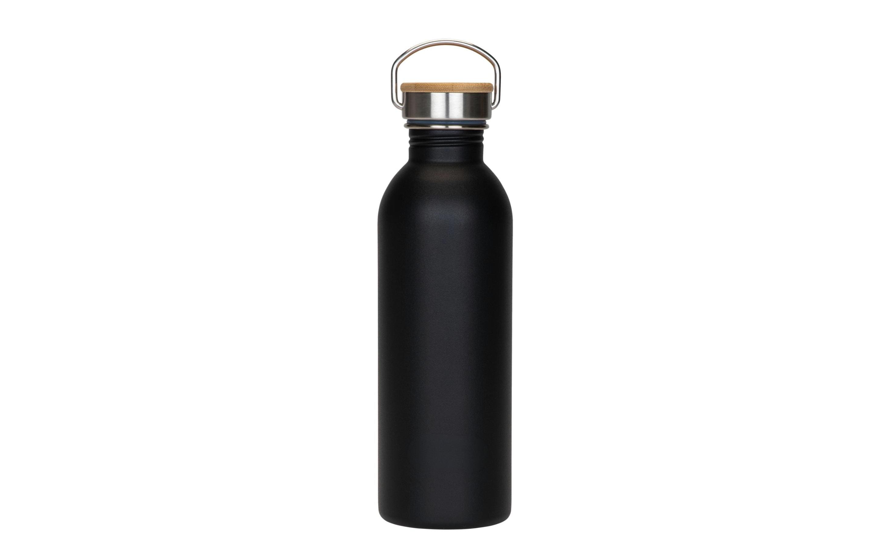 Koor Nero Lengo Trinkflasche 1 l – Edelstahl, Weithals, Schraubdeckel
