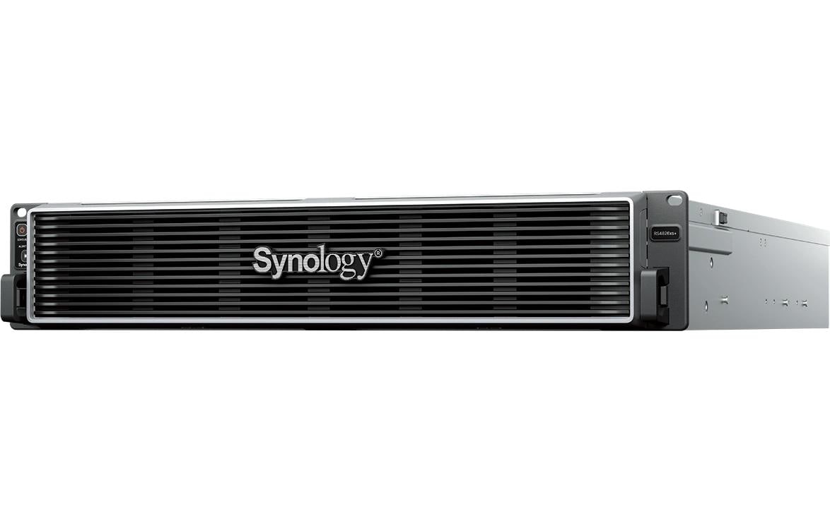 Synology RS4826xs+ – 12-Bay Rack NAS – Intel Xeon, 8 Kerne, 16 GB RAM, 10GbE, für 2,5"/3,5"