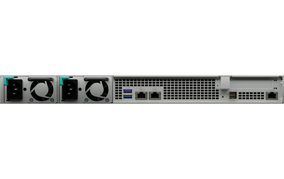 Synology RS1626xs+ – 4-Bay Rack NAS – Intel Xeon, 6-Kern, 2,9 GHz, 16 GB RAM, 10GbE, für 2,5"/3,5", 2×M.2