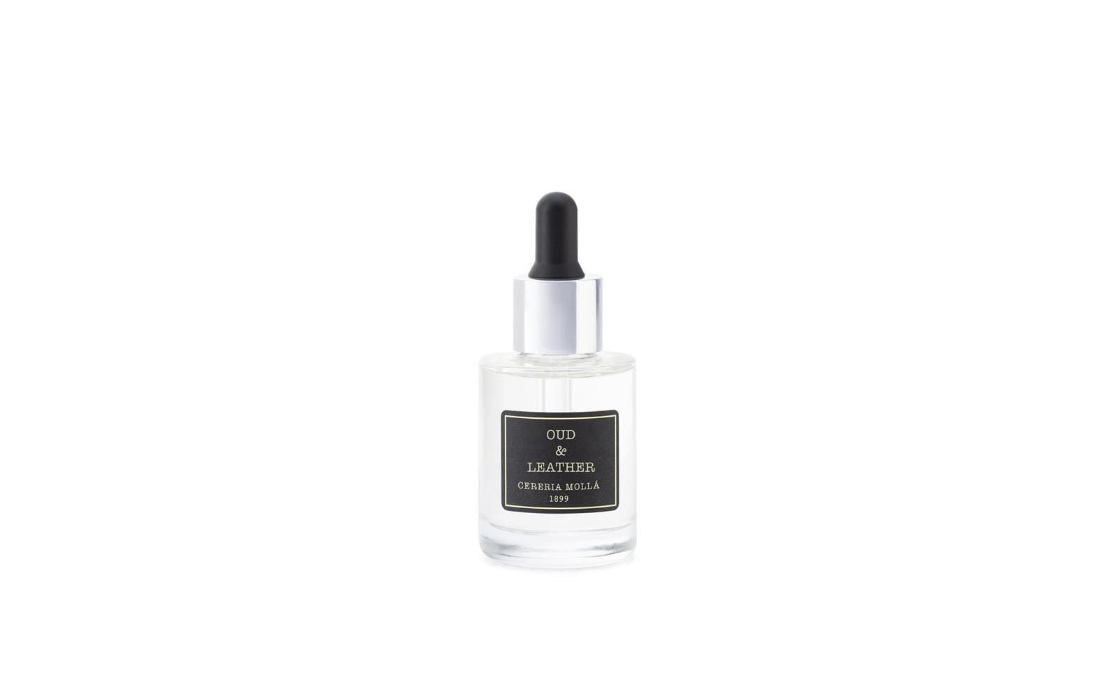 Cerería mollá Oud & Leather – Duftöl, 30 ml, für elektrische Diffusoren und Keramik-Brenner von Cerería Mollá
